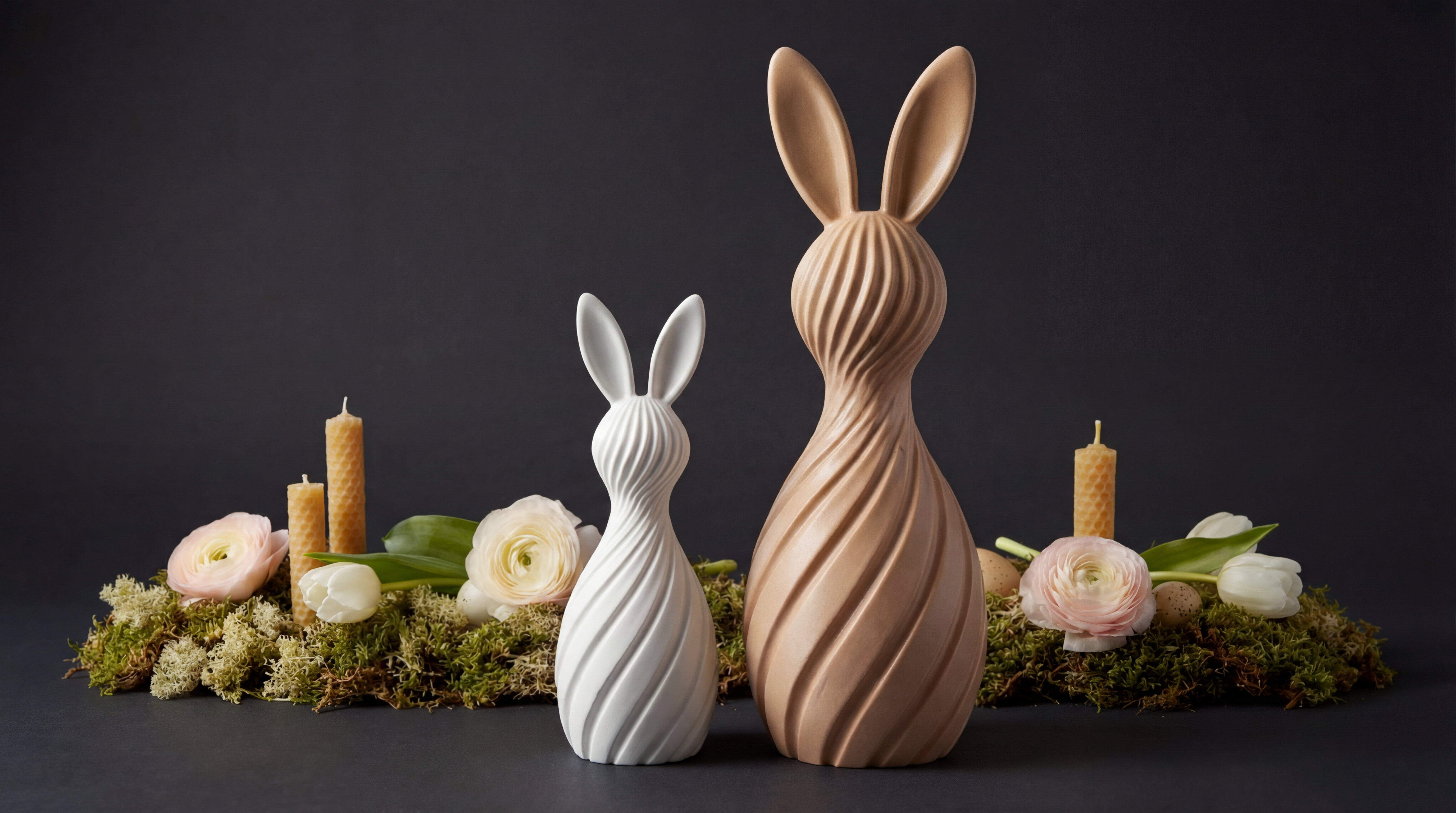 Spiral Easter Bunny